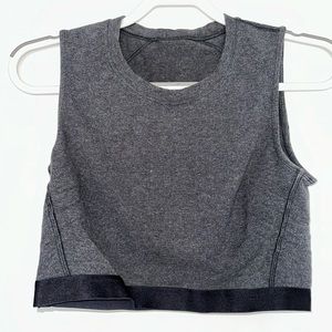 Lululemon cropped workout tank